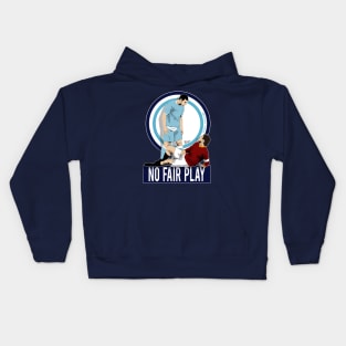 no fair play Kids Hoodie